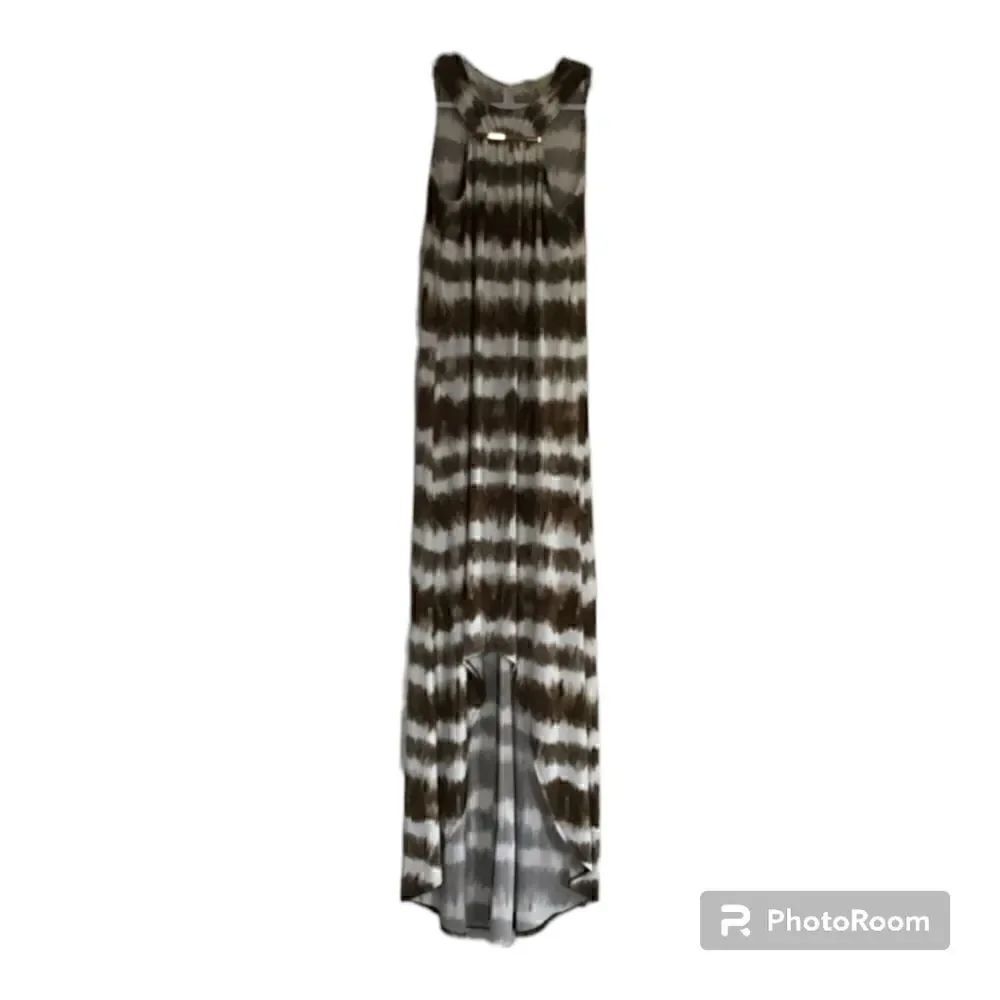 Michael Michael Kors High Low Tie Die Halter Dress